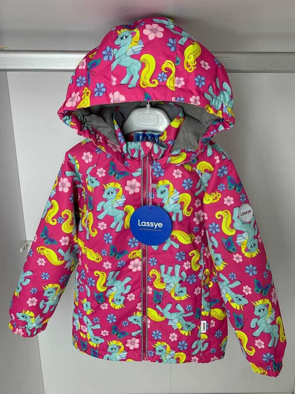 Демісезонна термо куртка для дівчинки поняшки 80-92