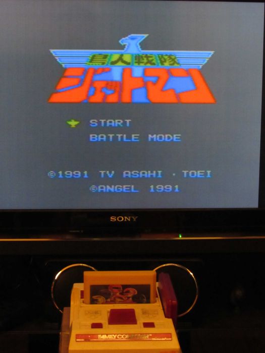 Jogo Famicom Nintendo Power Rangers testado