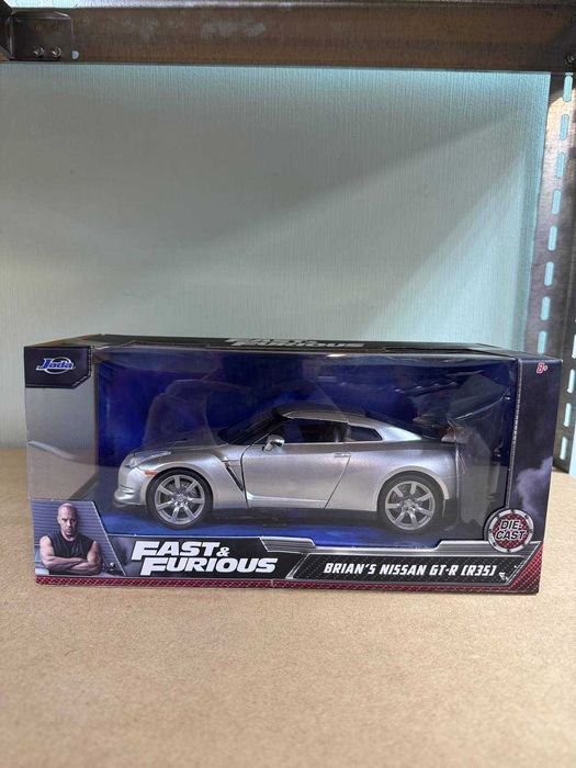Машинка Jada Nissan Skyline GT-R Fast & Furious 1:24 Форсаж Hot Wheels