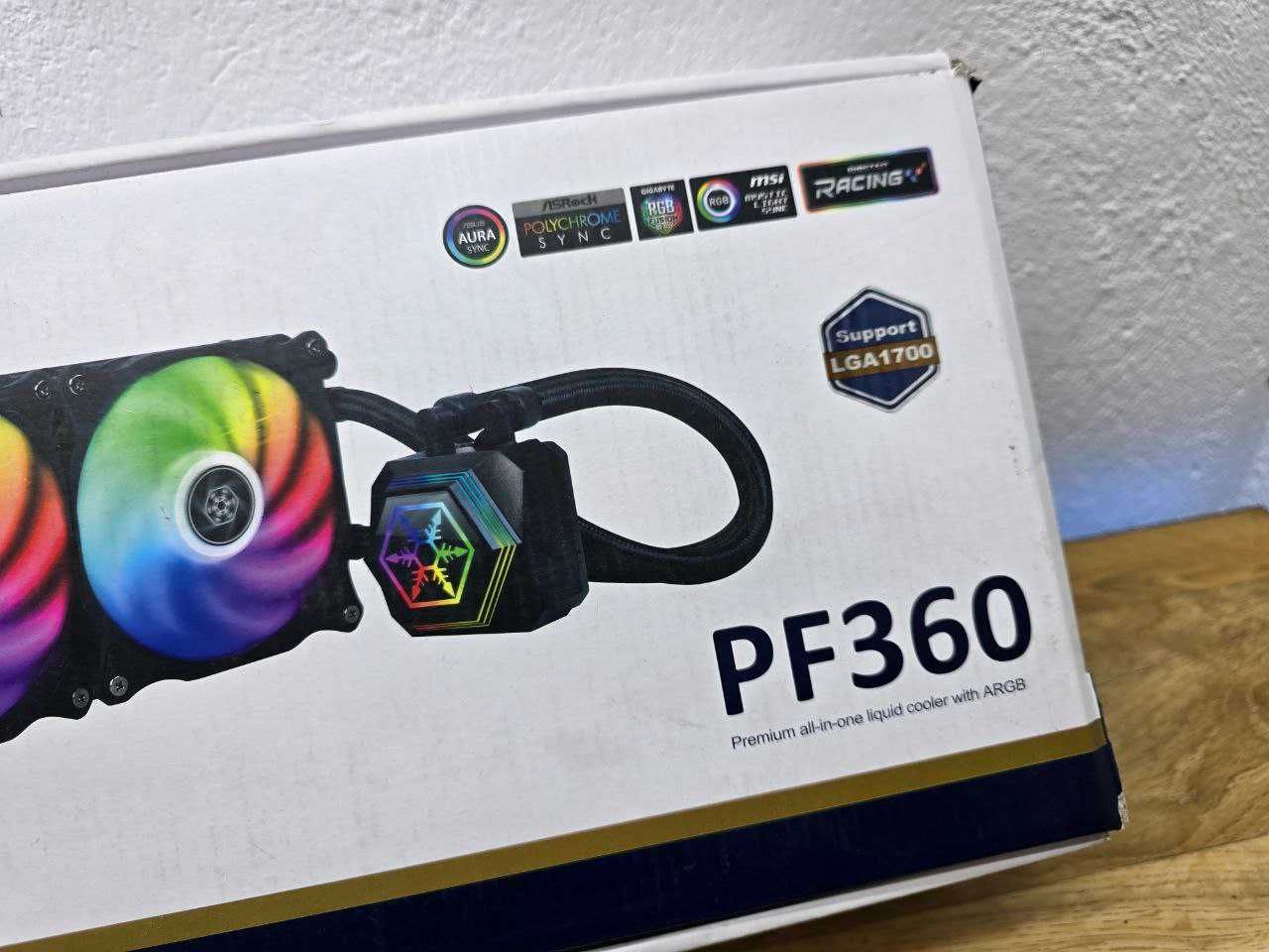 SilverStone IceGem 360P-ARGB (360 мм ARGB AIO)