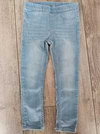 Spodnie jeans leginsy, tregginsy