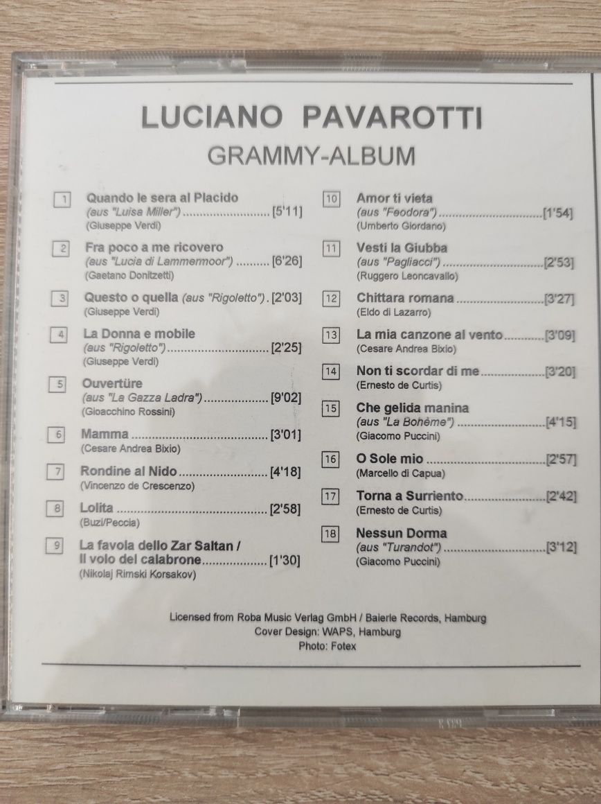 Płyta CD Luciano Pavarotti