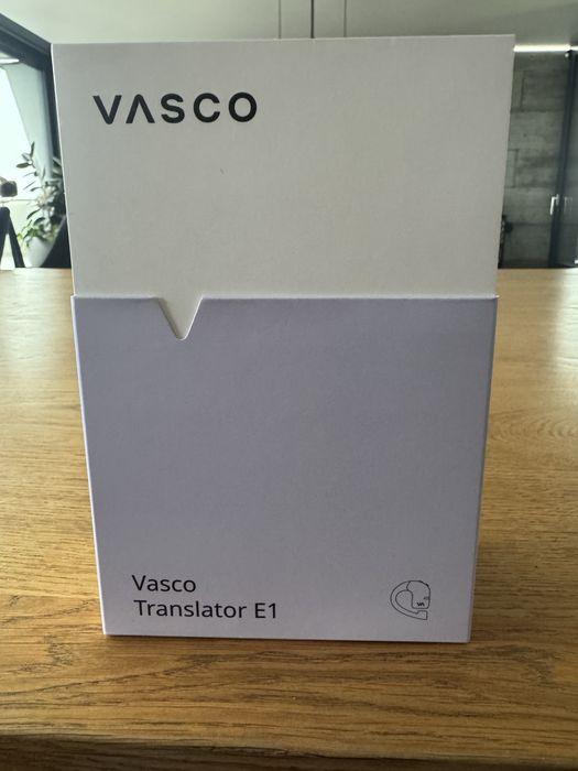 Vasco Translator V4 Black Onyx + E1
