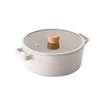 NEOFLAM® FIKA PREMIUM garnek aluminiowy 22cm – 2,57L  na Indukcje  Gaz