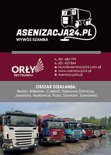 Wywóz szamba, opróżnianie szamba, usługi asenizacyjne, asenizacja