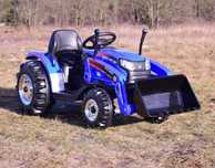 Autko TRAKTOR NA AKUMULATOR POWER Z ŁYŻKĄ dzieci pojazd zabawka