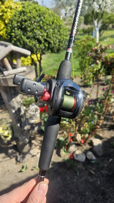 Zestaw casting abu garcia black max