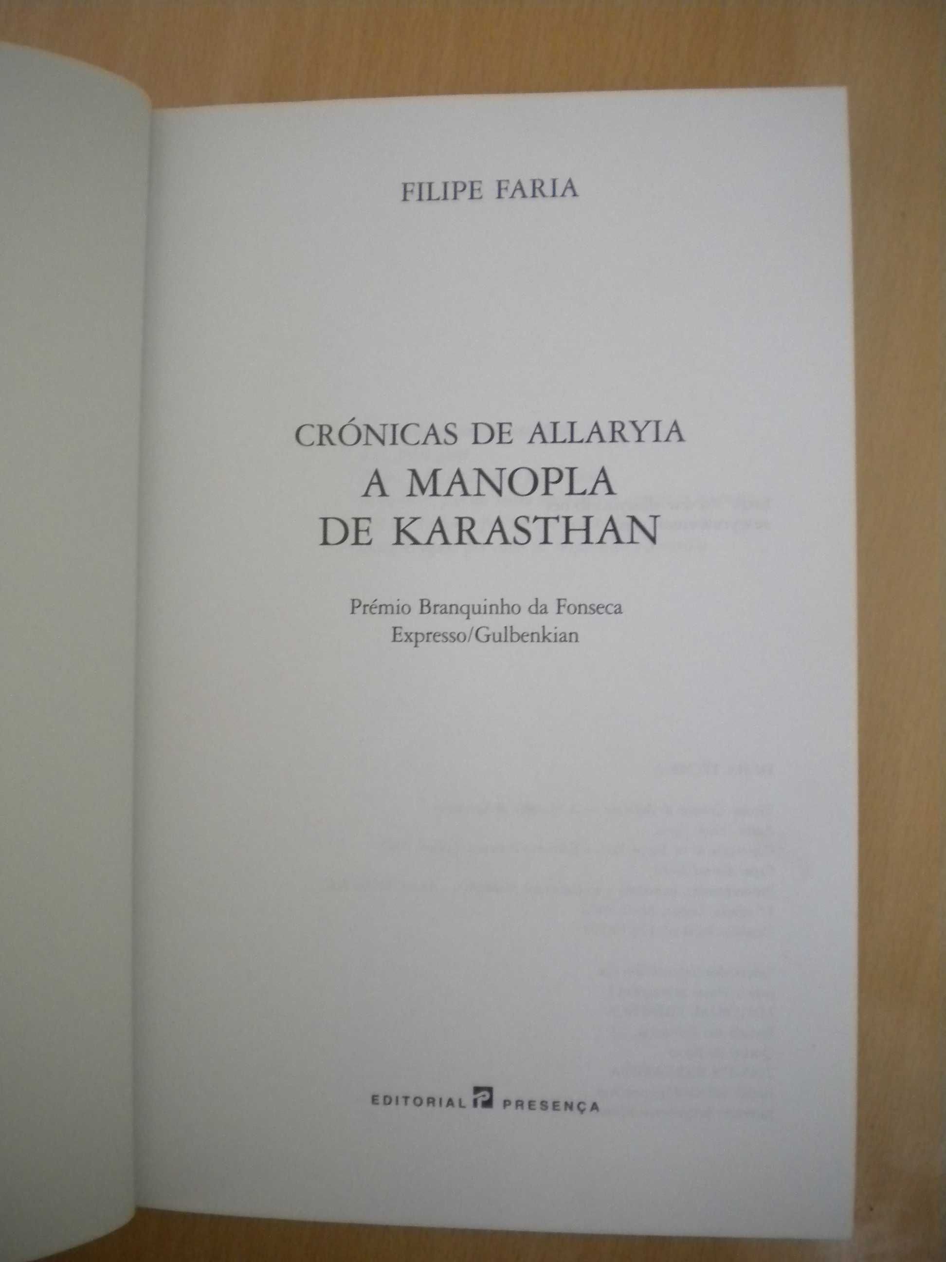A Manopla de Karasthan
de Filipe Faria