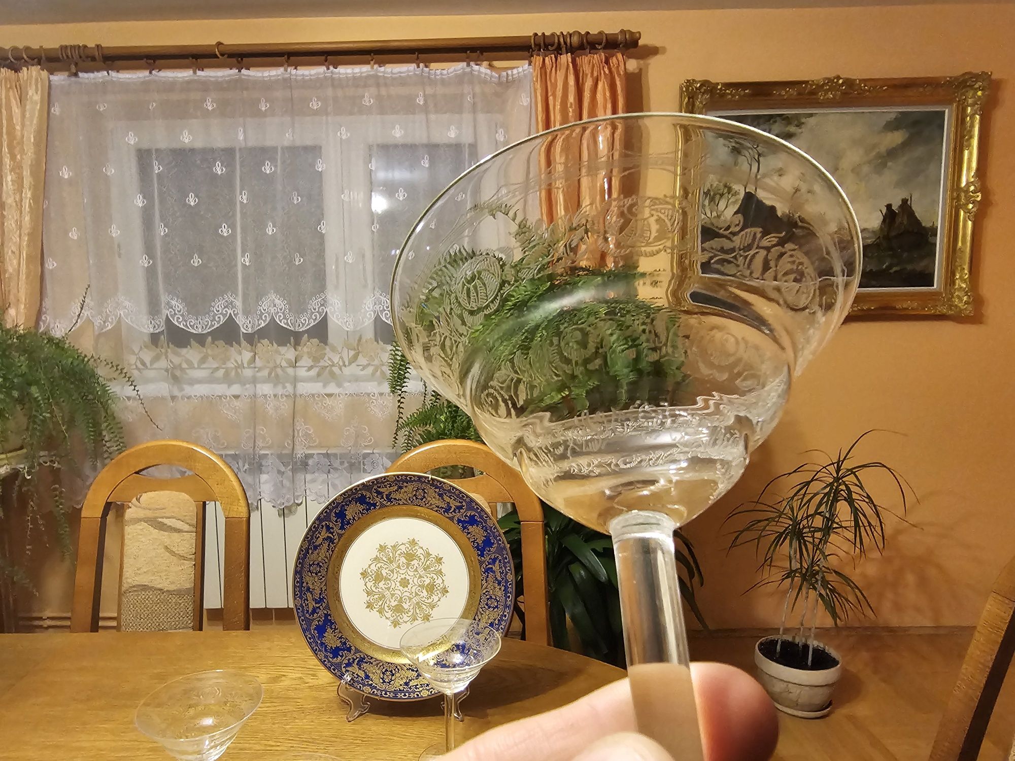 Kieliszki do martini vintage Bohemia
