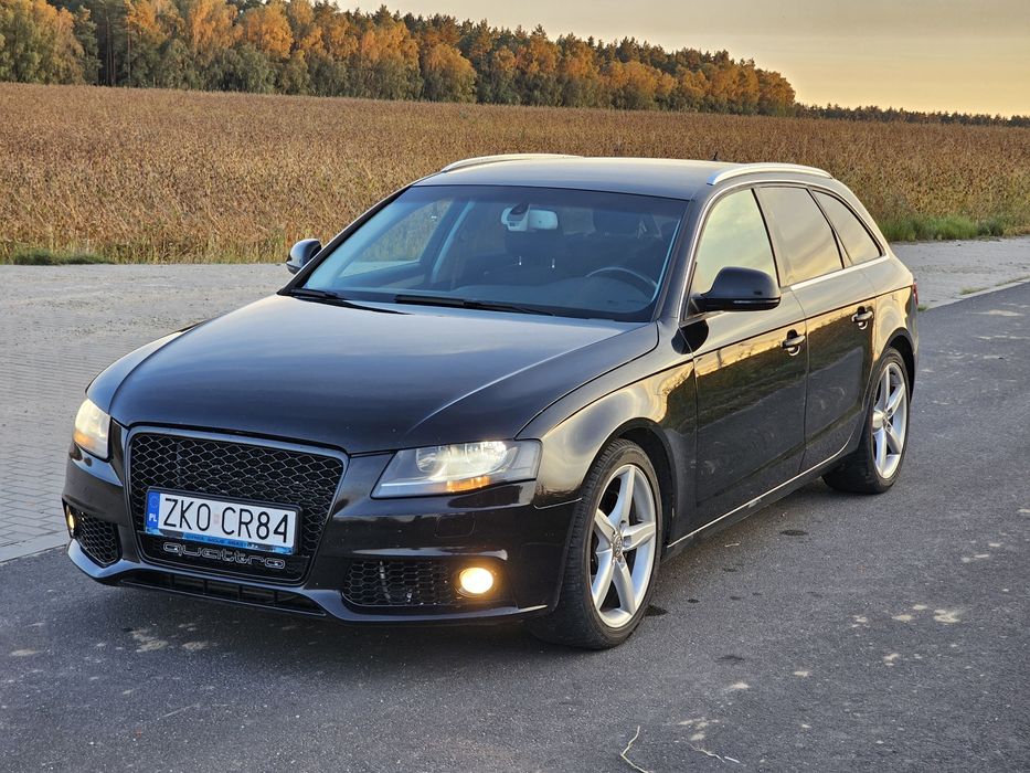 Audi a4b8 2.0 tdi 143 konie 2011 rok tempomat Kolorowy fis