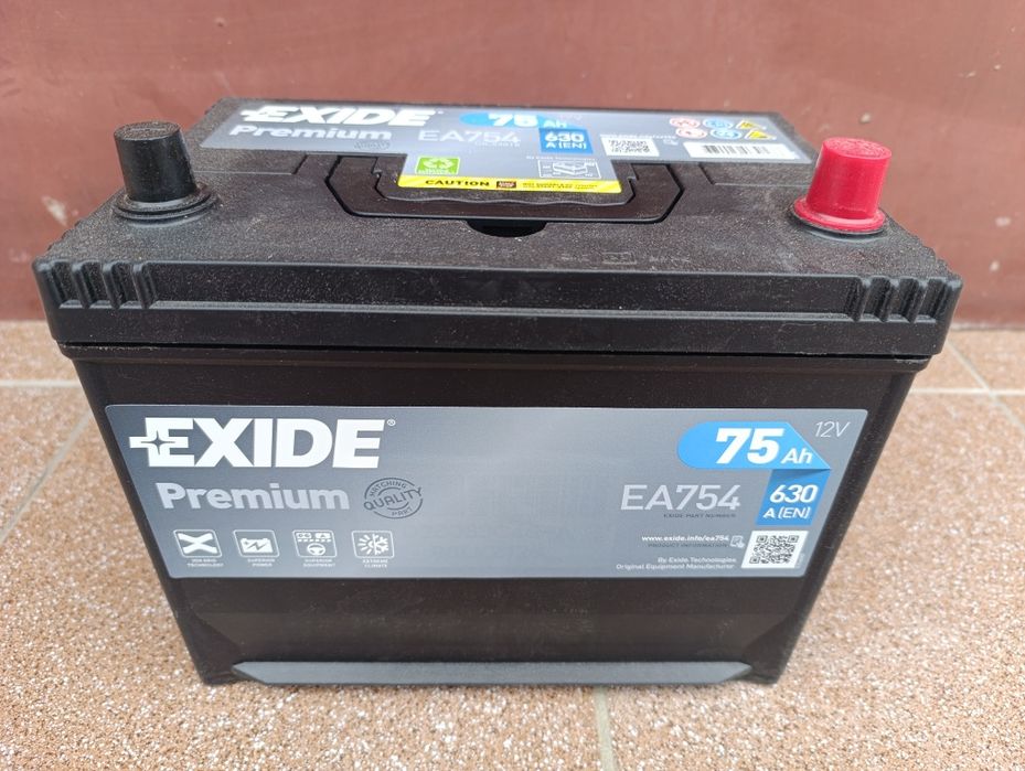 Акумулятор для авто 12 в 75 А