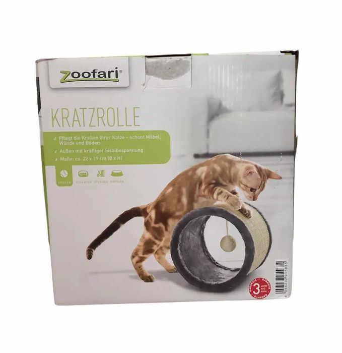 Когтеточка-тунель для кошек 29 х 19 см Zoofari