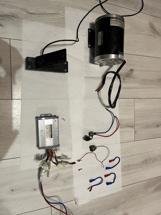 Zestaw Do Gokarta 1000w Silnik 48v 8 Akumulatorów 12v 9ah