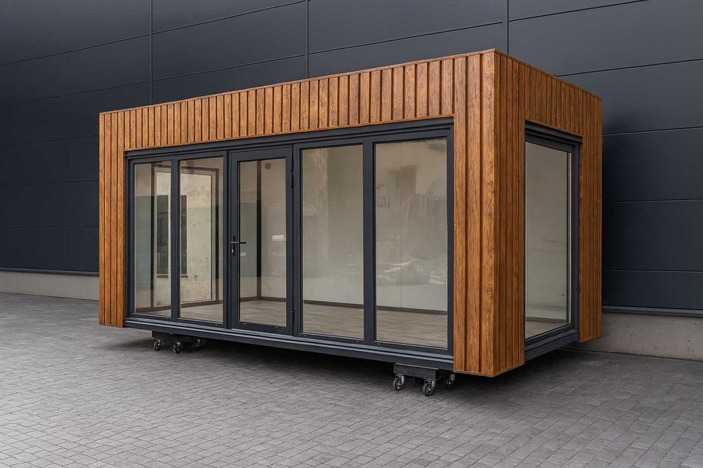 Pawilon Kontener Handlowy Usługowy Gastronomiczny 5x3 6x3 7x3 OD RĘKI