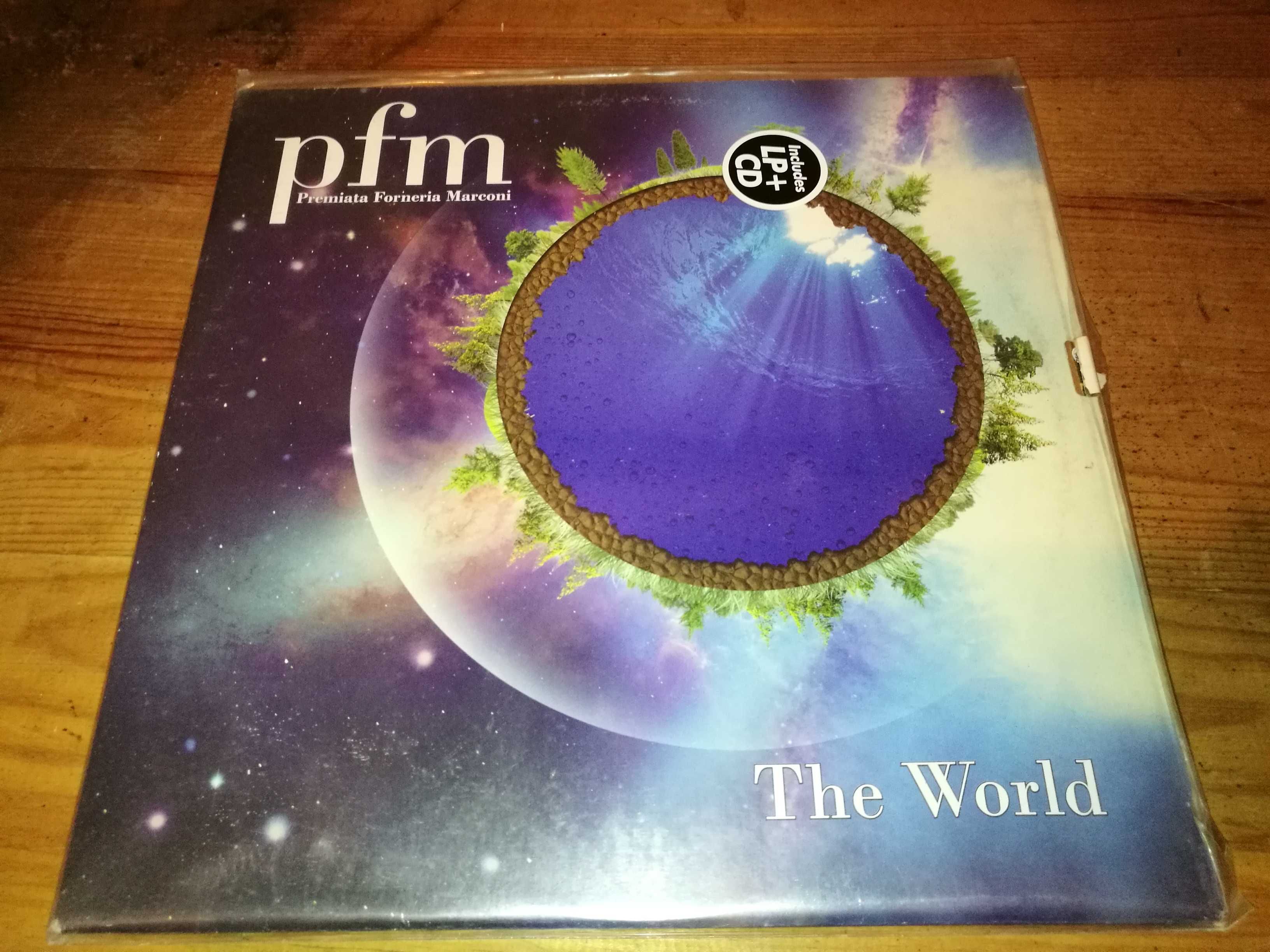 PREMIATA FORNERIA MARCONI(PFM)-(Prog Italiano)-The World-Ed 2015-LP+CD