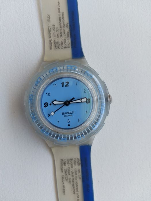 Zegarek swatch swiss jelly 1999 vintage classic scuba access