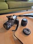 Olympus OMD E-M10 + 14-42 + 40-150 + fisheye