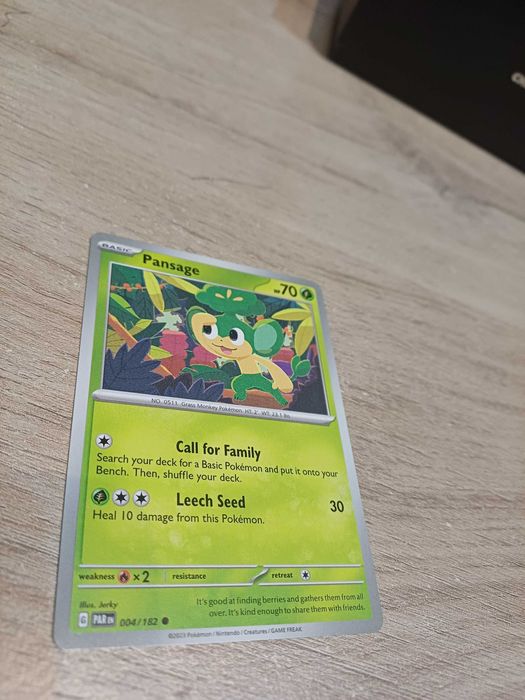Carta Pokémon Pansage #4