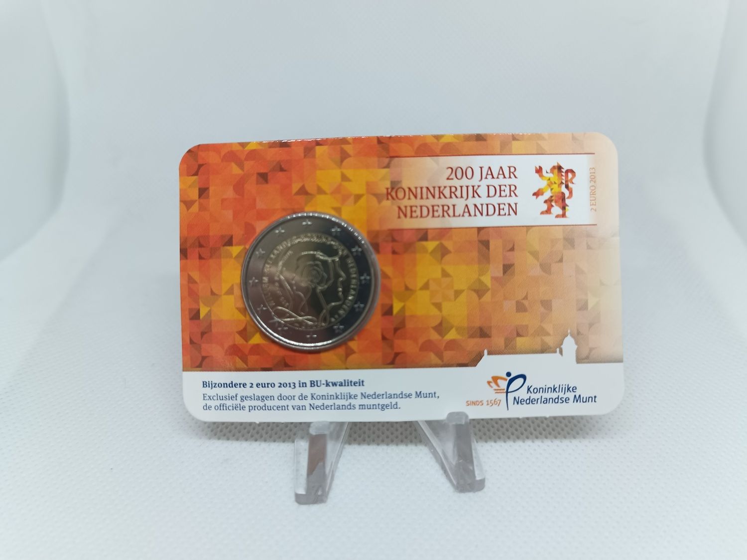 Coincard 2€ Holanda 2013 - Aniversário Reino