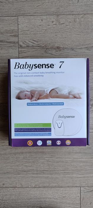 Monitor oddechu Babysense 7. Jedna z płytek sensorycznych NIEUŻYWANA!
