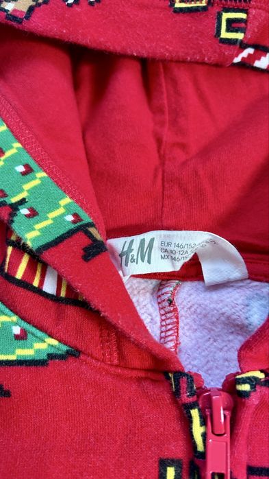 H&M, ciepły pajacyk, rozm. 146/152