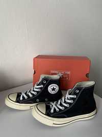 Кеди конверс converse Chuck Taylor Vintage 70 HI Black