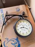 Zegar ścienny vintage – GRAND CENTRAL TERMINAL, dwustronny, 20 cm