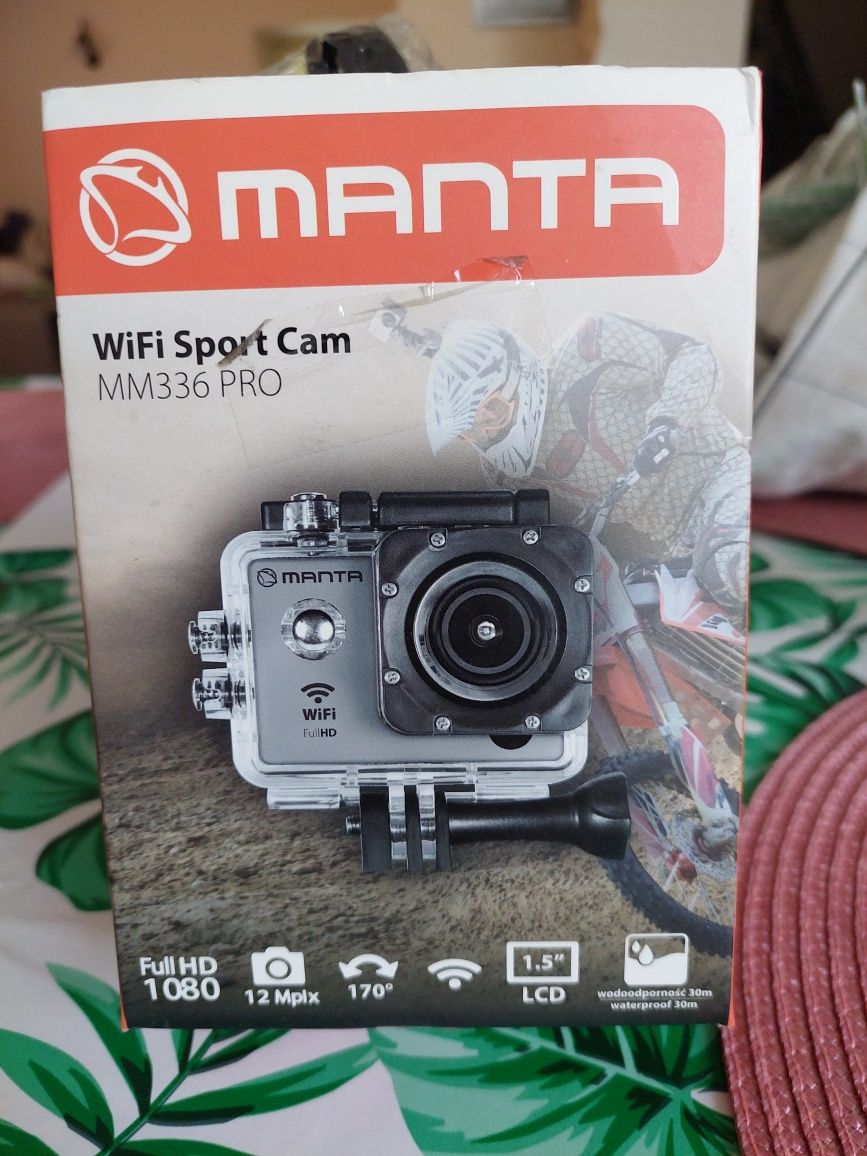 MM336PRO Kamera Sportowa WiFi + karta microSD