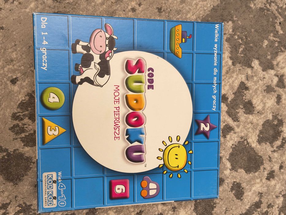 Sudoku dla dzieci gra planszowa