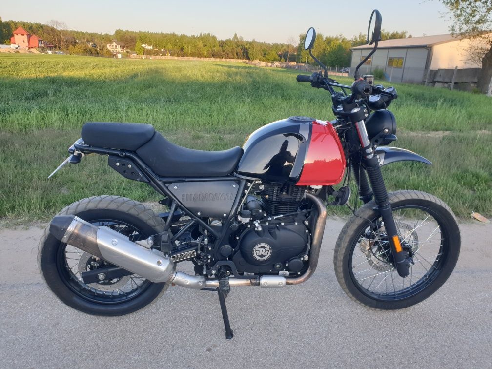 Royal Enfield 400 Himalayan 2020r ABS, cafe racer, scrambler, A2