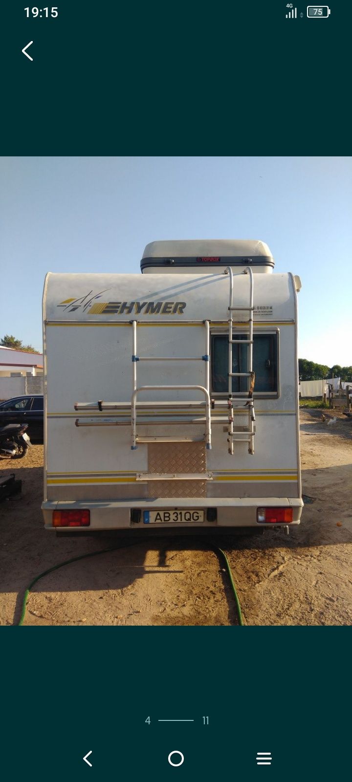 Autocaravana Himer Fiat Ducato 1.9Td