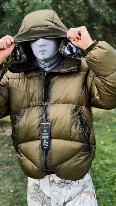 CP Company × Palace куртка пуховик сп компані пелес зелена