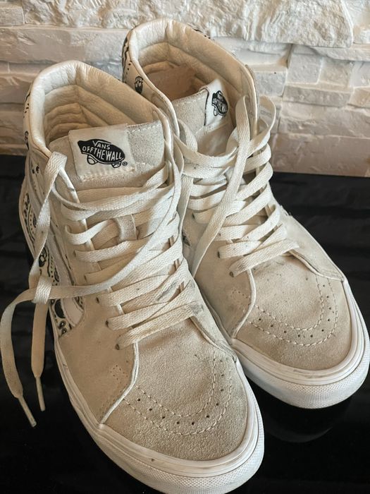 Vans 37 czaszki skóra