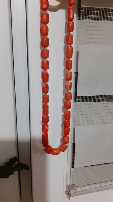 Naszyjnik z korala naturalnego