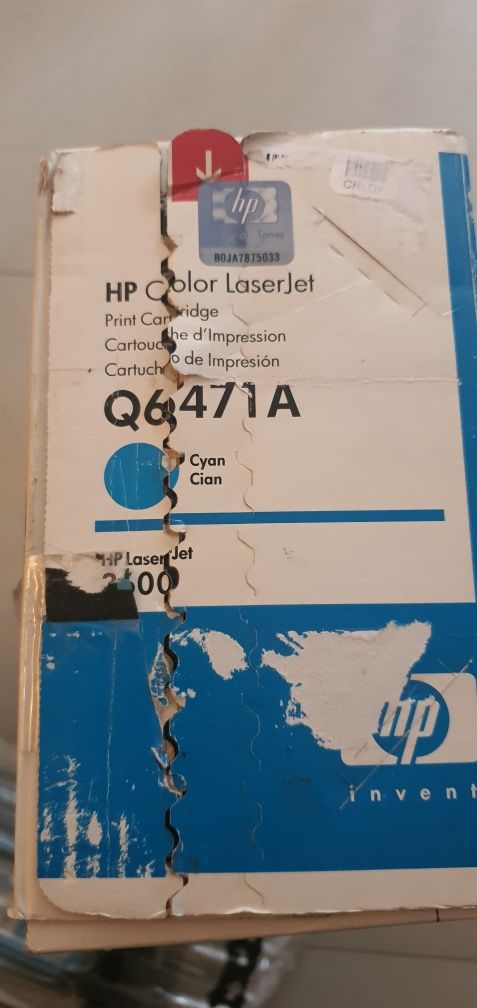 Toner Oryginalny HP Q6471A cyan niebieski