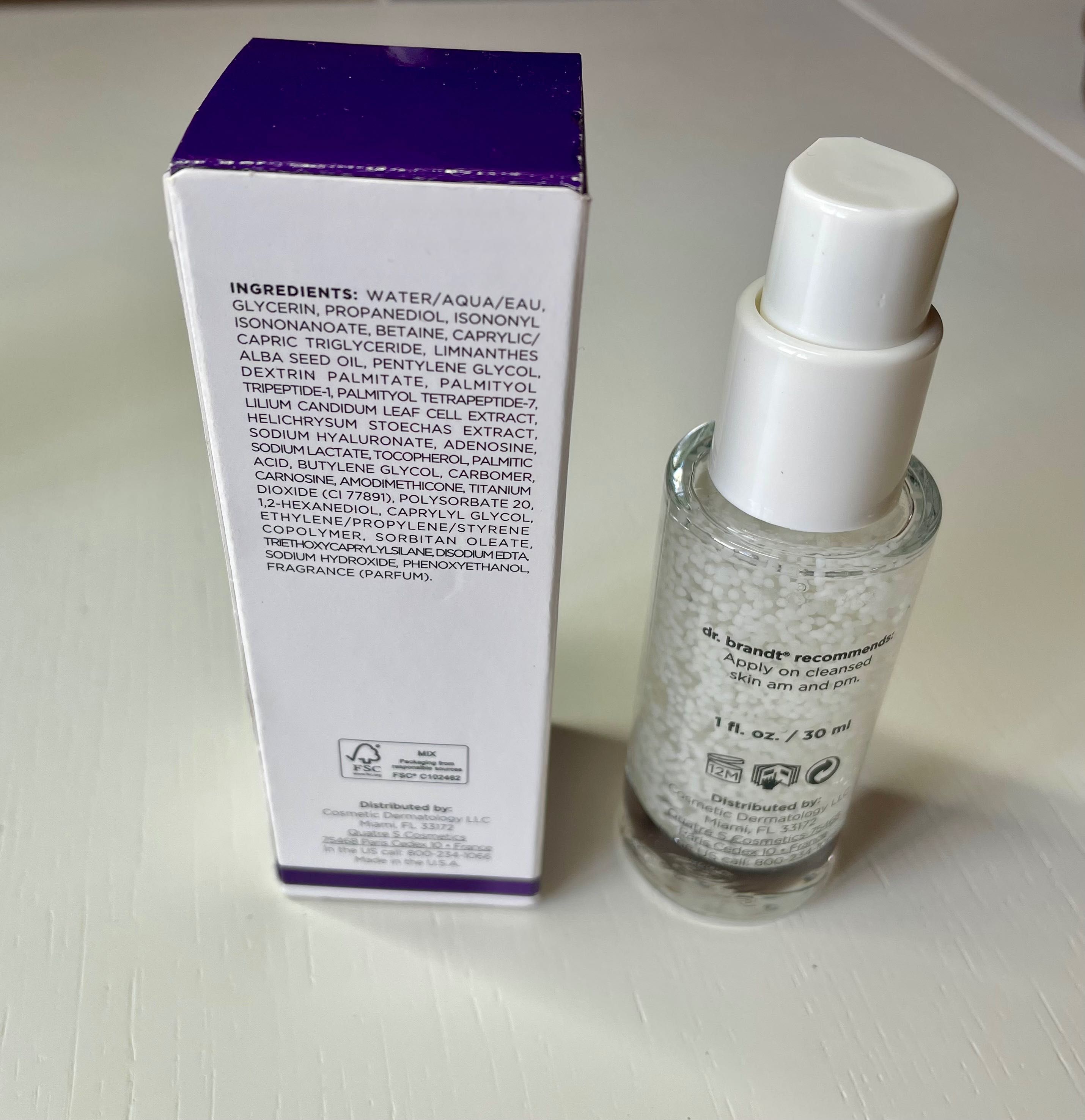 dr. brandt Speed Recovery Serum with Micro-Pearl Technology 30 ml