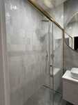 Drzwi prysznicowe RADAWAY IDEA GOLD DWJ 160 cm prawe NOWE