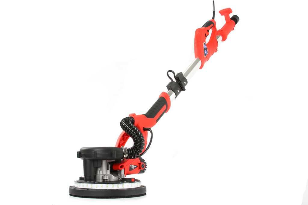SZLIFIERKA do gipsu gładzi 225mm ŻYRAFA SKŁADANA 2000W 230V worek 2101