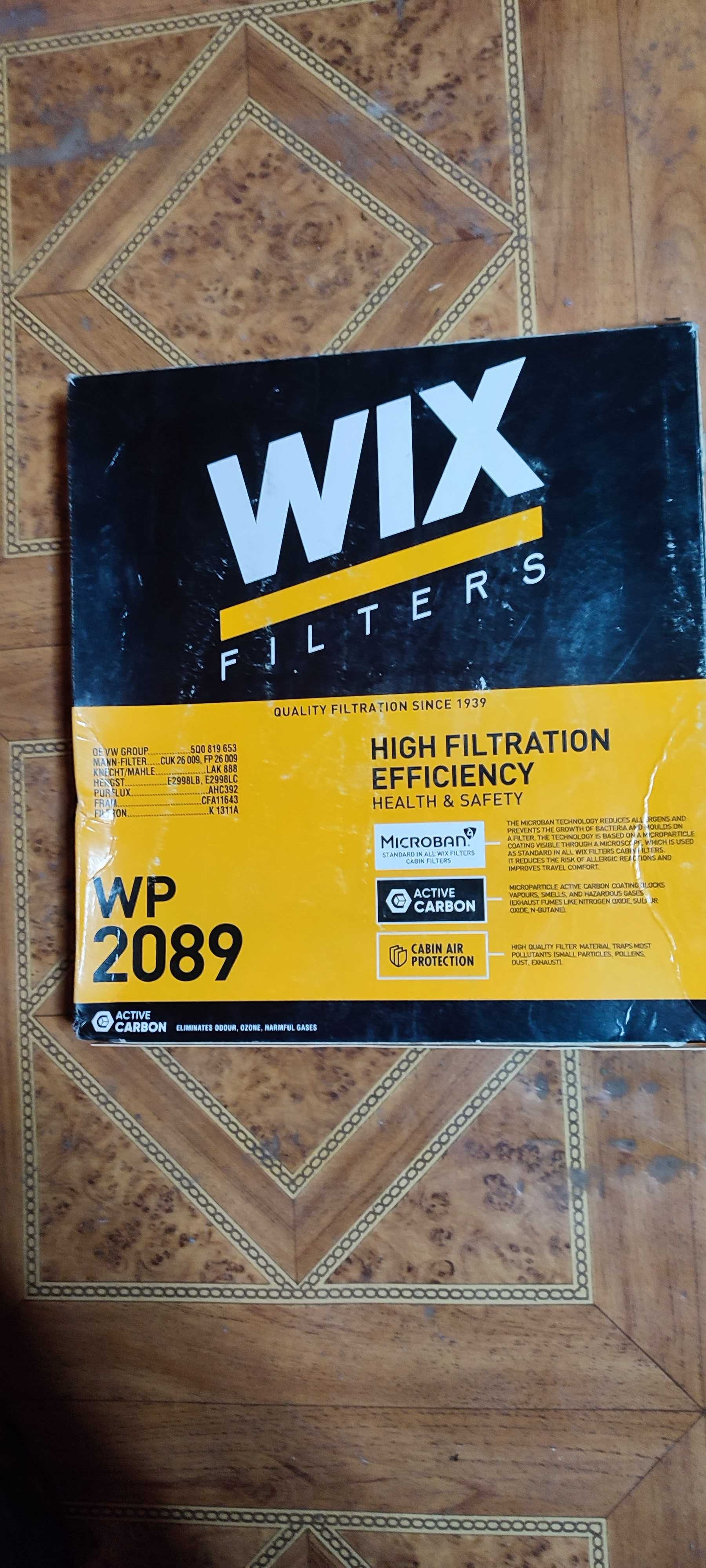 WIX FILTERS WP2089 Фільтр салону  оригінал