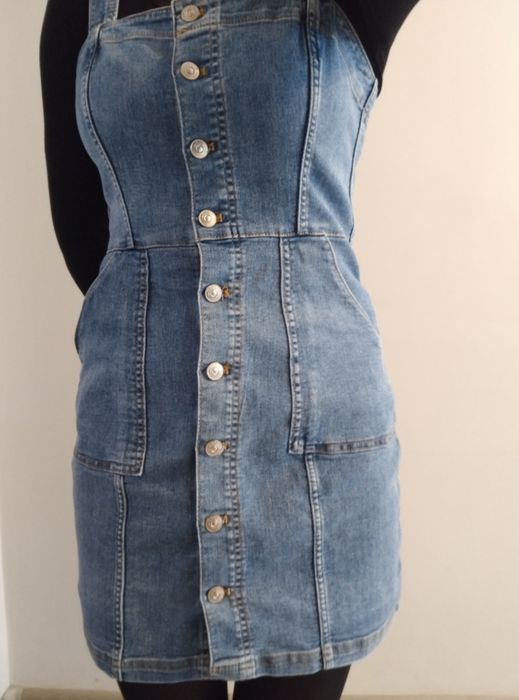 Jeansowa sukienka - rozm. 38