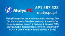 Informatyk, obsługa firm, usługi IT, laptopy, sieci, kamery, serwery