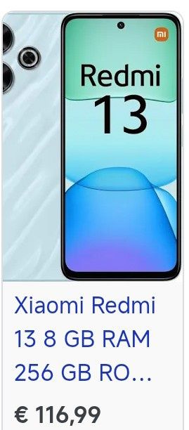 Vendo Redmi 13 C Super barato em Excelente estado de Conservação.