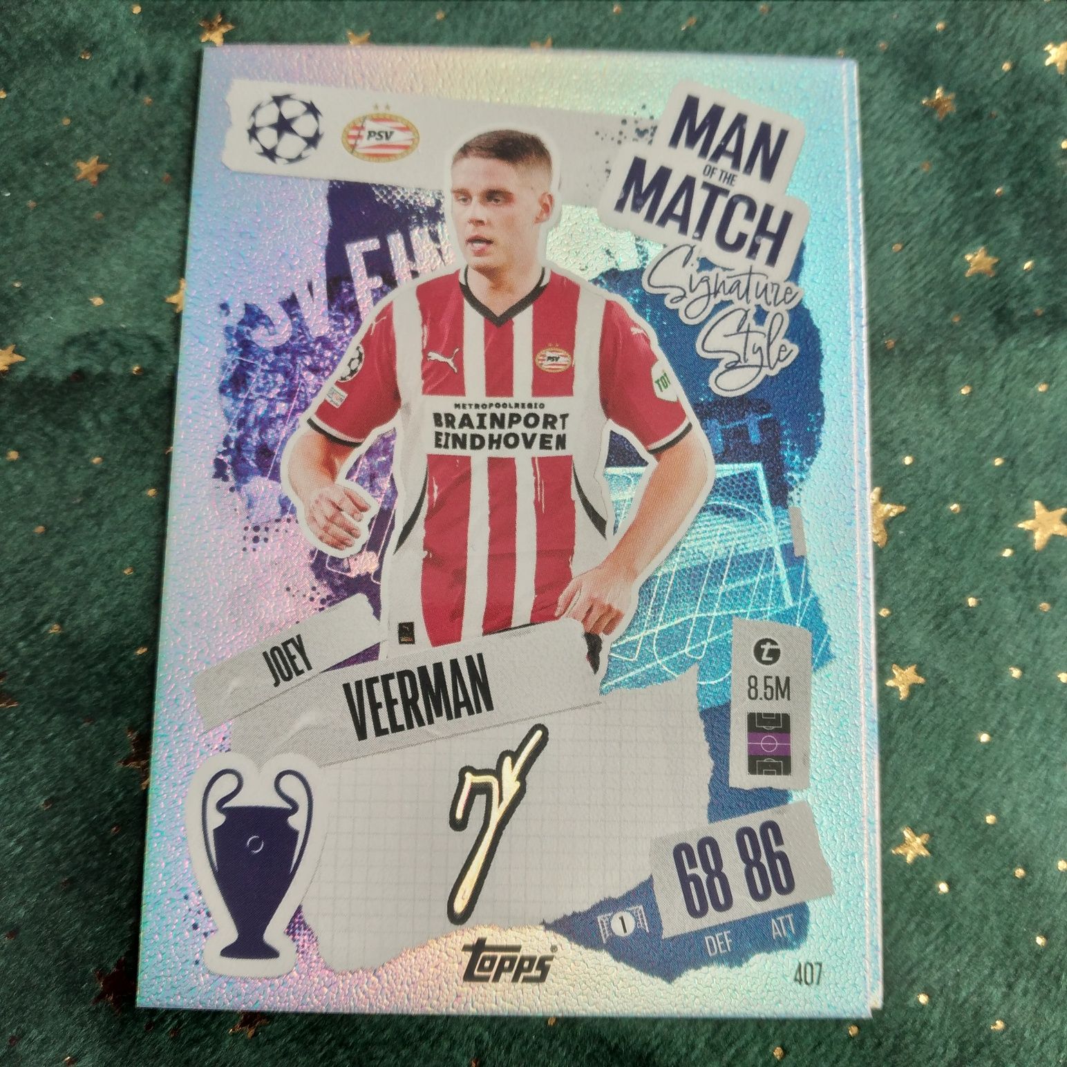 Topps Match Attax 24/25 - Joey Veerman - PSV Eindhoven