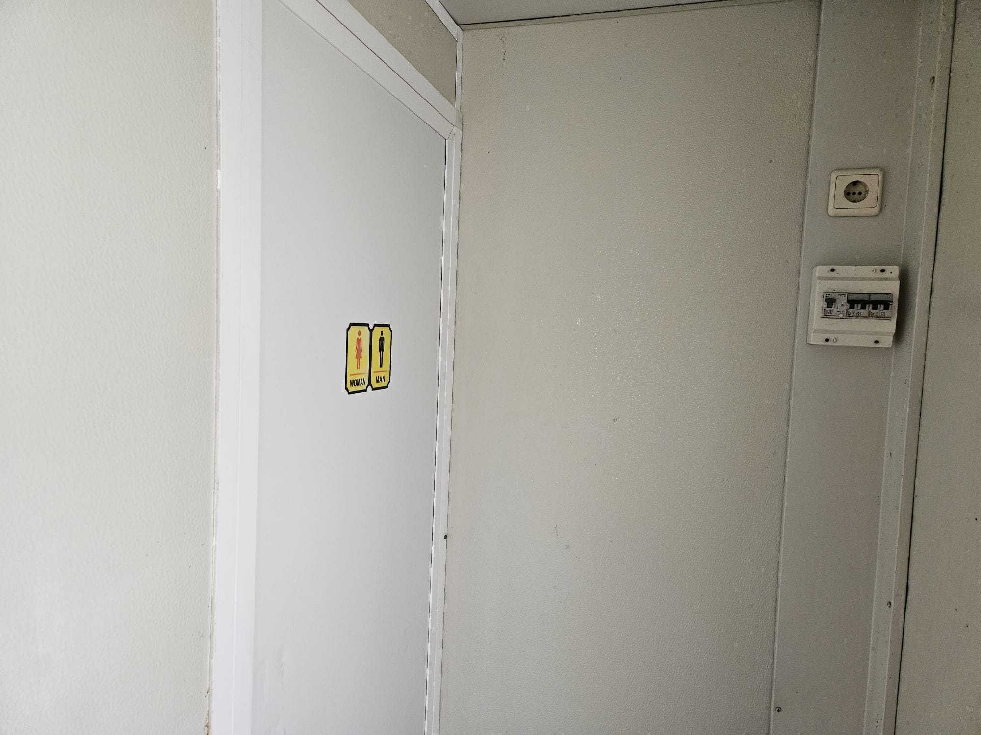 Contentor Estaleiro de Obras com WC