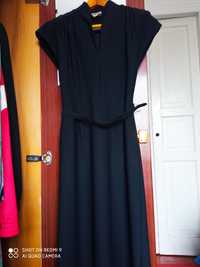 Платье чёрное прямое