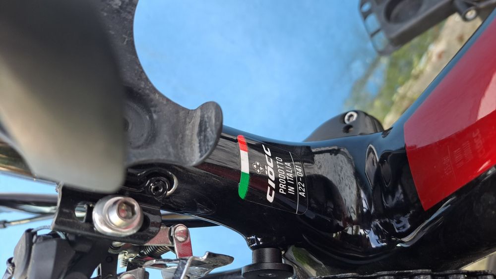 Bicicleta disco em carbono