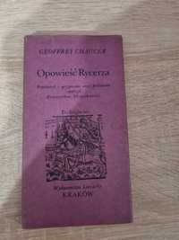 Geoffrey Chaucer Opowieść rycerza