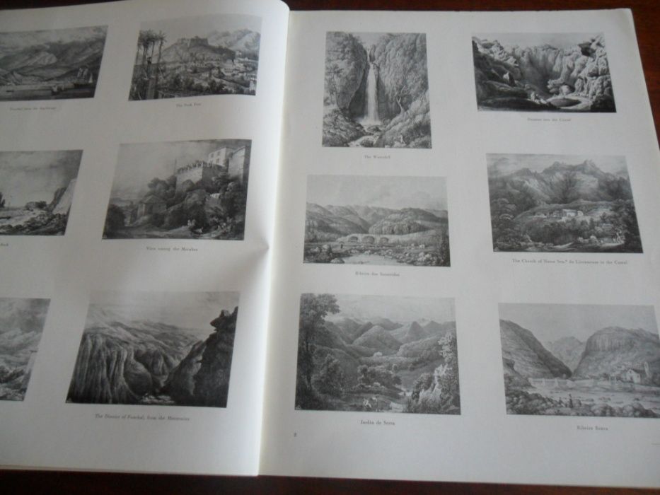 "Estampas Antigas da Madeira" - 1ª Edição de 1935 - MUITO RARO
