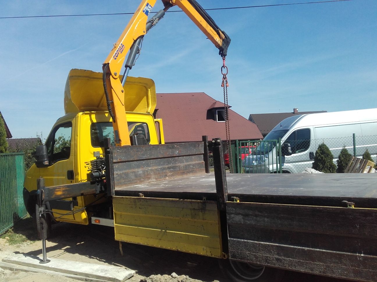 Transport hds demontaże montaże rozbiurki wywrotka paka