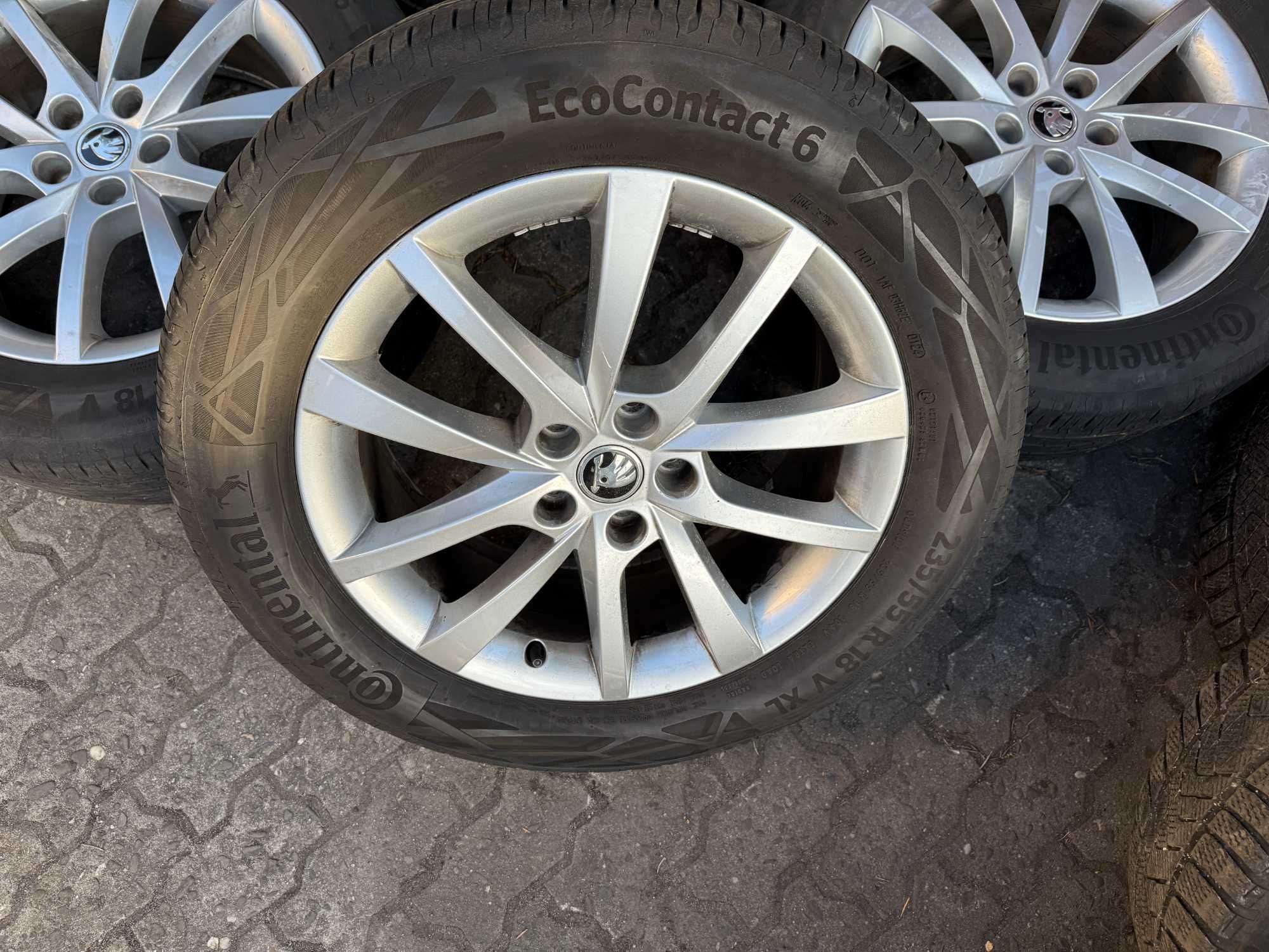 Felgi aluminiowe 18" 5x112 Skoda Kodiaq VW Tiguan Seat Tarraco